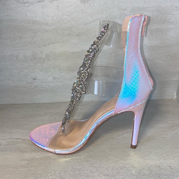 🦋Beautiful💎Iridescent Bling Heels💎 - Picture 5 of 8